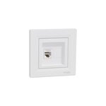 Prise rj45 compl�te schneider electric asfora blanc