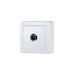 Prise tv simple complète saillie schneider electric alréa blanc Prise tv simple complète saillie schneider electric alréa blanc