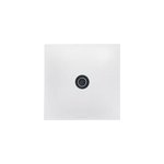 Prise tv simple legrand neptune blanc mat