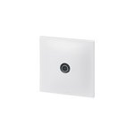 Prise tv simple legrand neptune blanc mat