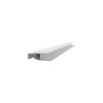 Profil multifonction bardage pvc casanova blanc - l. 2, 50 m
