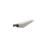 Profil multifonction bardage pvc casanova cr�me - l. 2, 50 m