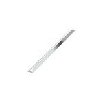 Profil de carrelage intrieur diall droit aluminium effet chrom poli l. 2, 5m x l. 2, 2cm x ep. 12, ...