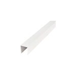 Profil de finition pvc en u 30 x 30 x 180 cm