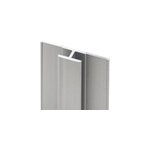 Profil� de jonction h. 255 x 3, 3 cm, aluminium, argent, schulte deco design