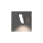 Projecteur mural led ext�rieur blanc 50 w 6250 lm avec d�tecteur pir ip65, goodhome davern
