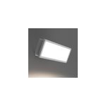 Projecteur mural led ext�rieur blanc 50 w 6250 lm sans d�tecteur ip65, goodhome davern