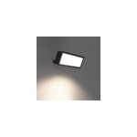 Projecteur mural led ext�rieur noir 30 w 3750 lm sans d�tecteur ip65, goodhome davern