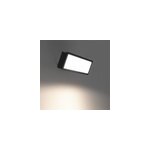 Projecteur mural led ext�rieur noir 50 w 6250 lm sans d�tecteur ip65, goodhome davern