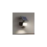 Projecteur solaire à détection Davern LED intégrée 800lm 9W IP65 GoodHome  noir