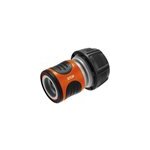 Raccord arrosage rapide aquastop 19 mm