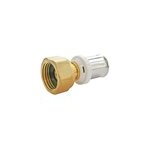 Raccord droit  sertir pour tube multicouche 16 - droit femelle crou tournant 12 / 17 (3 / 8 ; )