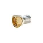 Raccord droit  sertir pour tube per 20 - droit ecrou tournant 15 / 21 (1 / 2 ; )