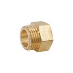 Raccord �gal laiton m�le femelle 20 / 27 (3 / 4 ; ), lot de 2