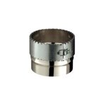 Raccord flexible pour tubage inox �maill� 80mm poujoulat