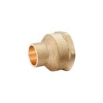 Raccord laiton droit � souder sur tube cuivre �16 - sortie femelle 15 / 21 (1 / 2 ; ), lot de 2