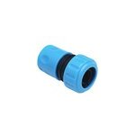 Raccord rapide en plastique bleu pour tuyau 3 / 4 ; 1. 5. 1. 9