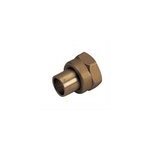 Raccord � souder femelle pour butane / propane + �crou m20x150 + joint pour �14 mm