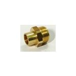 Raccord � souder m�le pour butane / propane + �crou m20x150 pour �14 mm
