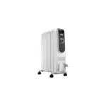 Radiateur  bain d'huile 2000 w, blanc, l. 44 x p. 26 x h. 65 cm, delonghi dragon 5