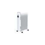 Radiateur à bain d'huile 2500 w, pour 25 m², blanc, l. 41 x p. 25 x h. 67, 5 cm, goodhome matouba Radiateur à bain d'huile 2500 w, pour 25 m², blanc, l. 41 x p. 25 x h. 67, 5 cm, goodhome matouba