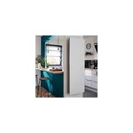 Radiateur connect lectrique double c ur de chauffe goodhome sondrio blanc 2000w vertical