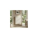 Radiateur eau chaude 1373w acier blanc l. 60 x h. 90 cm goodhome