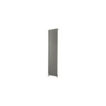 Radiateur eau chaude acova lina vertical grey aluminium 942w