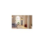 Radiateur lectrique double coeur de chauffe noirot evolution 1500w gris vertical