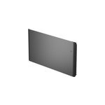 Radiateur lectrique double coeur de chauffe noirot evolution 2000w gris horizontal