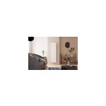 Radiateur �lectrique double coeur de chauffe noirot radiosoft 2 1500w vertical blanc
