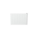 Radiateur �lectrique � inertie fluide connect� 1500w blanc, goodhome myko basel