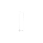 Radiateur lectrique  rayonnement ilo emeraude en verre design blanc 500w