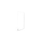 Radiateur lectrique  rayonnement ilo emeraude en verre design blanc 750w