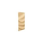 Radiateur �lectrique � rayonnement ilo emeraude en verre design sable fin 750w