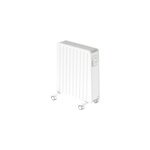 Radiateur mobile  inertie sche goodhome mullae blanc 2500w