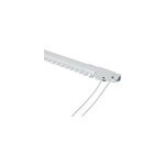 Rail filaire extensible simple goodhome 60 / 90 cm milet