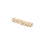 Rail marron clair 1 850 x 28 x 18 mm Rail marron clair 1 850 x 28 x 18 mm