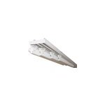 Rail panneau japonais madeco 5 voies gris l. 200 cm Rail panneau japonais madeco 5 voies gris l. 200 cm