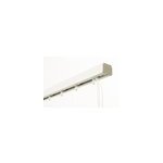 Rail pour store californien madeco blanc ouverture latrale 200 cm
