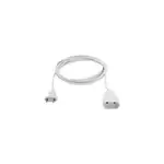 Rallonge 2g x 0. 75mm² 3m power1all blanc Rallonge 2g x 0. 75mm² 3m power1all blanc