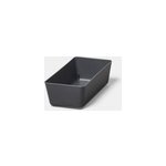 Range couverts goodhome nitaki gris 18 x 9 cm, 1 compartiment
