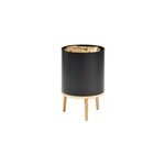 Rangement  bches en acier dixneuf eiko noir