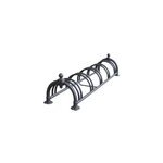 Râtelier pour 5 vélos l. 160 cm versaille mottez acier Râtelier pour 5 vélos l. 160 cm versaille mottez acier