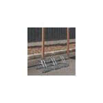 Rtelier au sol pour rangement de 3 vlos l. 72 cm acier