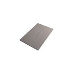 Receveur de douche 100 x 100 x 4 cm, quaryl, gris, villeroy & boch squaro infinity