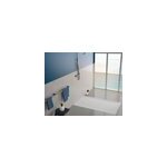 Receveur de douche 80 x 100 cm en c�ramique, blanc, villeroy & boch slim