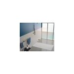 Receveur de douche 80 x 140 cm en c�ramique, blanc, villeroy & boch slim