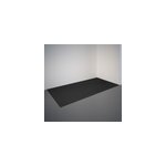 Receveur de douche 80 x 160 cm, effet pierre anthracite, schulte