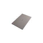Receveur de douche  poser 80 x 160 cm, gris, squaro infinity